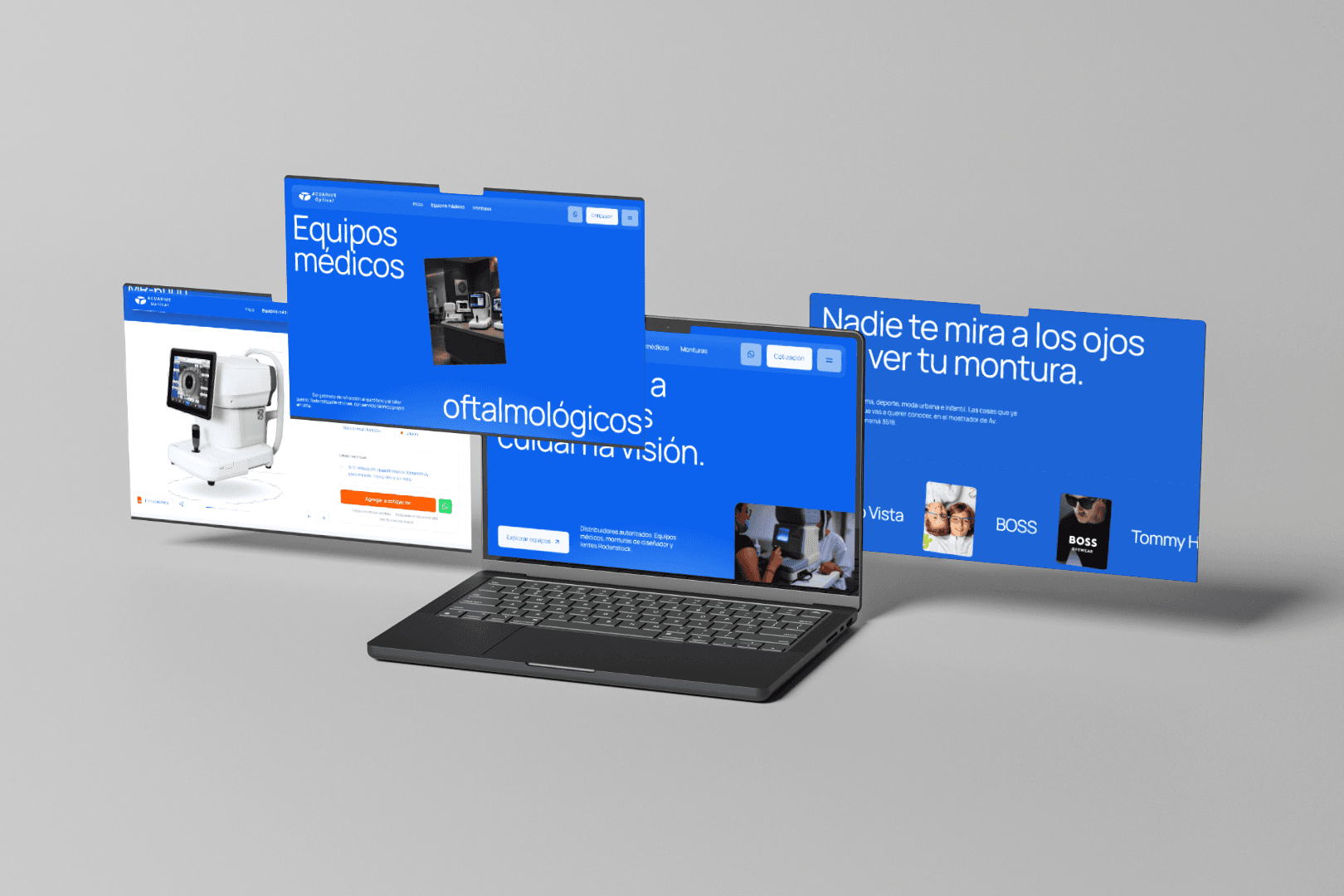 Tecnología para quienes cuidan la visión.